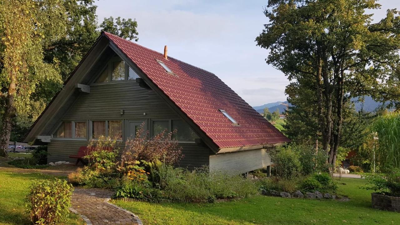 Ferienhaus Chiemgauer Auszeit- Chiemgaukarte Inclusive Siegsdorf Exterior foto